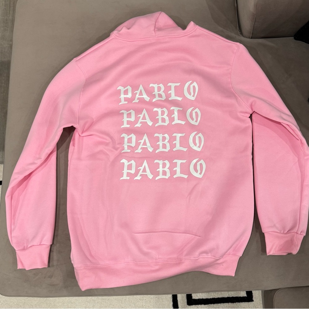 Pink Hoodie “I feel like Pablo”